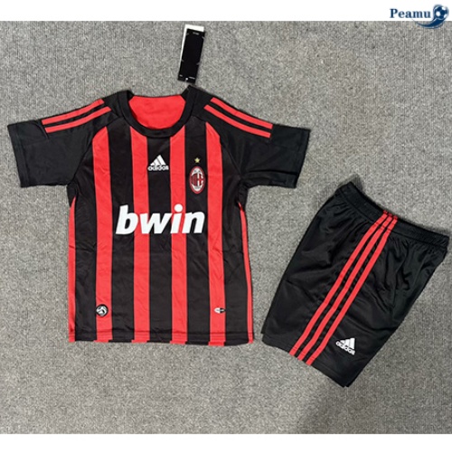 Offrire Maglia Calcio Classico Maglie AC Milan Bambino Prima 2008-09