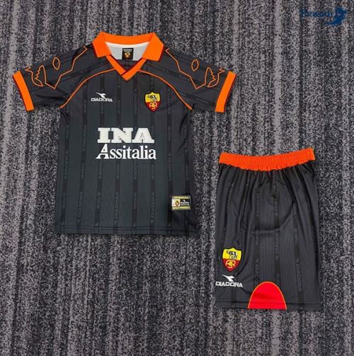 Creare Maglia Calcio Classico Maglie AS Roma Bambino Seconda 1999-00