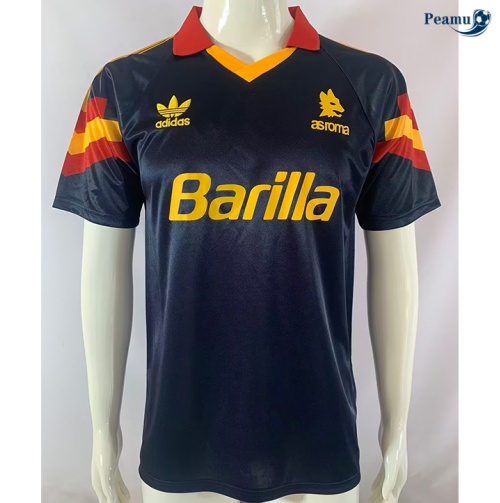 Nuove Maglia Calcio Classico Maglie AS Roma Terza 1991-92