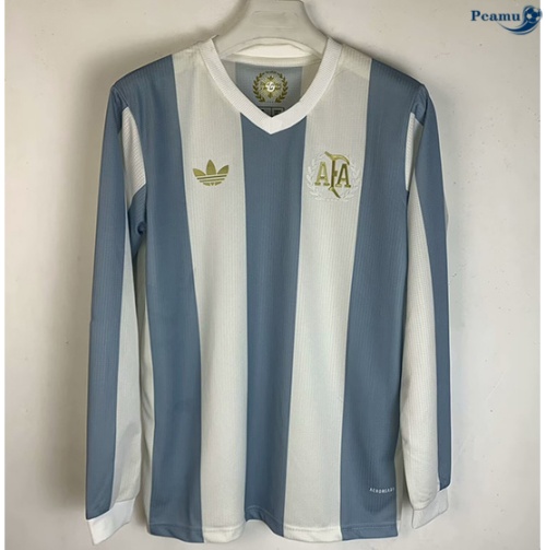 Sconto Maglia Calcio Argentina Édition 50e anniversaire Manica lunga 2024-2025