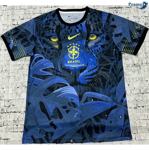 Creare Maglia Calcio Brasile edizione speciale blu/nero 2024-2025