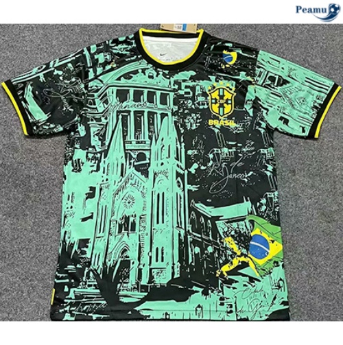 Nuove Maglia Calcio Brasile edizione speciale Verde 2024-2025