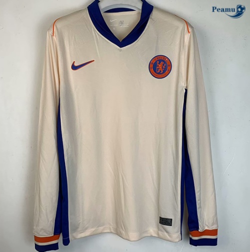 Nuove Maglia Calcio Chelsea Seconda Manica lunga 2024-2025