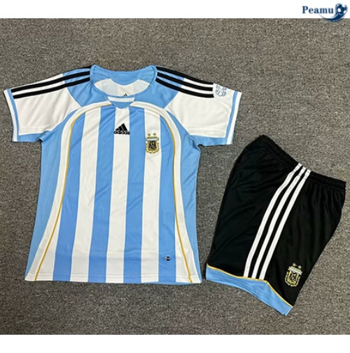 Acquistare Classico Maglie Argentina Bambino Prima 2006