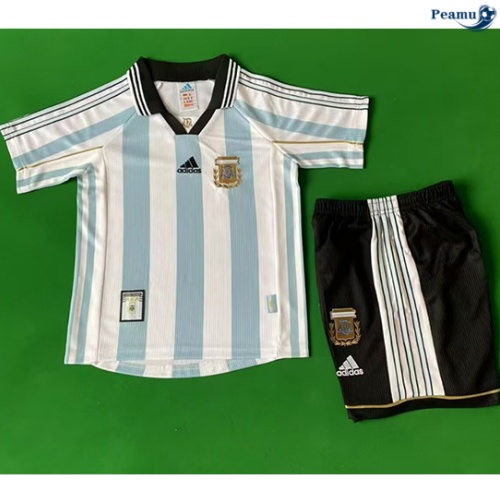 Vendere Classico Maglie Argentina Bambino Prima 1998