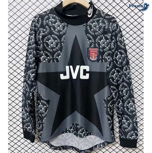Fornire Classico Maglie Arsenal portiere Manica lunga nero 1994-95