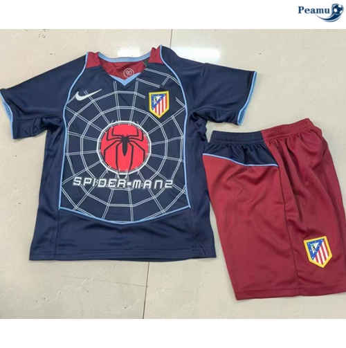 Grossista Classico Maglie Atletico Madrid Bambino Seconda 2004-05