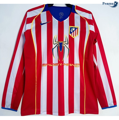 Prezzo Classico Maglie Atletico Madrid Prima Manica lunga 2004-05