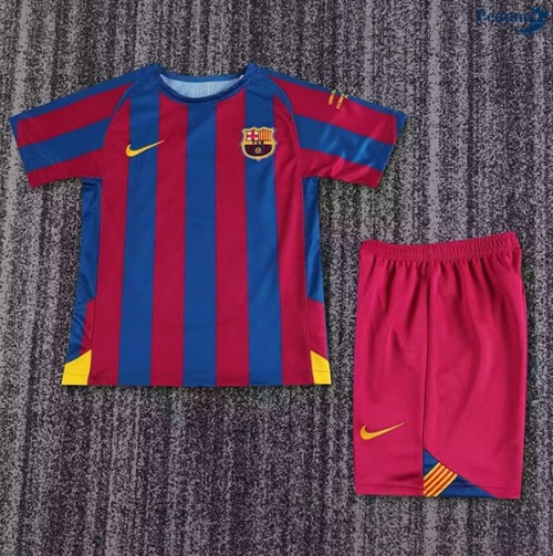Offrire Classico Maglie UCL Barcellona Bambino Prima 2005-06