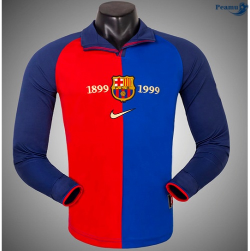 Fornire Classico Maglie Barcellona Prima Manica lunga 1998-00