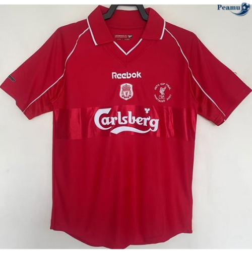Negozio Classico Maglie Liverpool Prima 2000-01