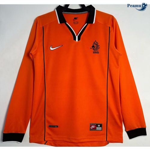 Acquista Classico Maglie Paesi Bassi Prima Manica lunga 1998