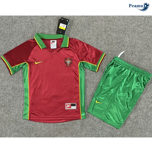 Offrire Classico Maglie Portogallo Bambino Prima 1998
