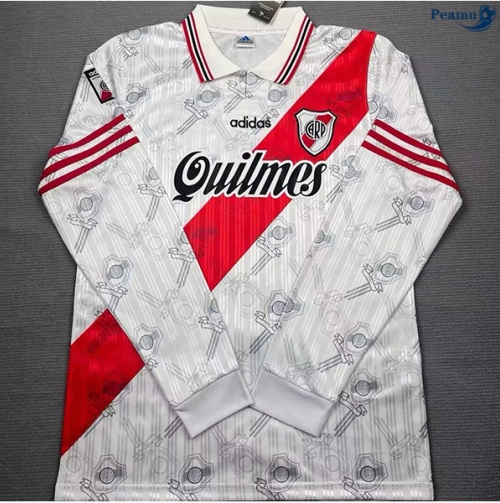 Fornire Classico Maglie River Plate Prima Manica lunga 1996-97