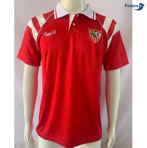 Vendita Classico Maglie Siviglia Seconda rosso 1992-93