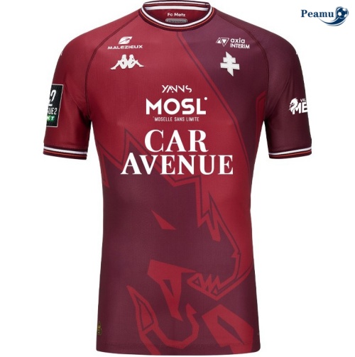 Fornire Maglia Calcio Metz Prima 2024-2025