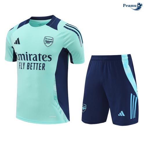 Acquistare Kit Maglia Formazione Arsenal + Pantaloncini blu 2024-2025