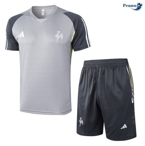 Saldi Kit Maglia Formazione Atletico Mineiro + Pantaloncini grigio claro 2024-2025
