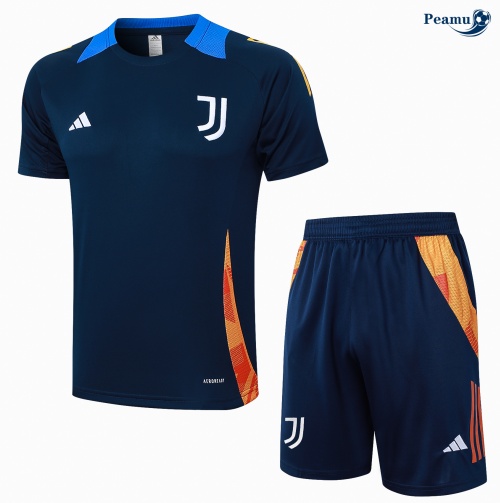 Scelta Kit Maglia Formazione Juventus + Pantaloncini blu marino 2024-2025