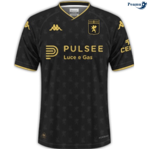 Fornire Maglia Calcio Genova Terza nero 2024-2025