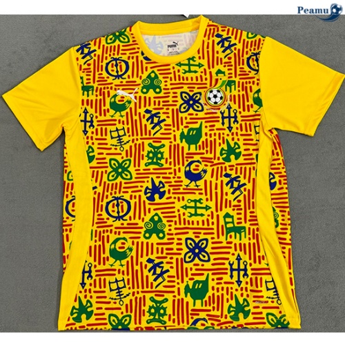 Scelta Maglia Calcio Ghana Training Amarillo 2024-2025