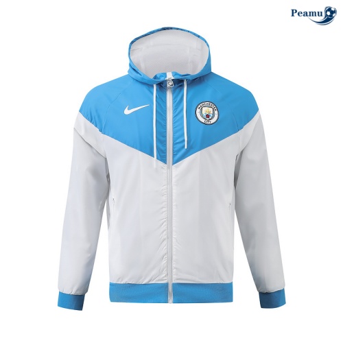 Acquista Giacca a vento - reversibile Manchester City bianco 2024-2025