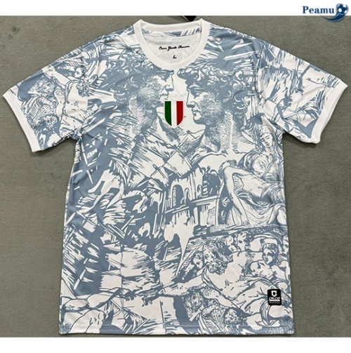 Saldi Maglia Calcio Italia Training grigio 2024-2025