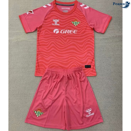 Saldi Maglia Calcio Real Betis Bambino portiere Rosa 2024-2025