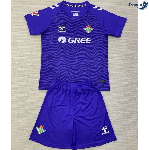 Scelta Maglia Calcio Real Betis Bambino portiere viola 2024-2025
