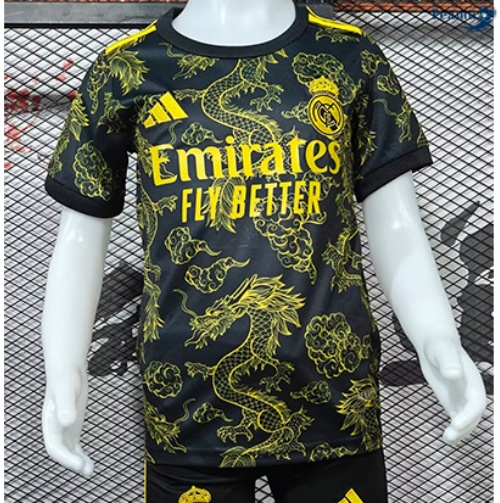 Fornire Maglia Calcio Real Madrid Bambino edizione speciale Verde 2024-2025