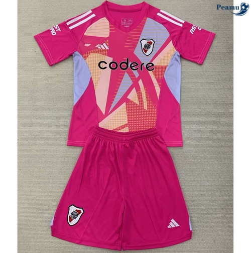 Acquista Maglia Calcio River plate fc Bambino portiere Rosa 2024-2025