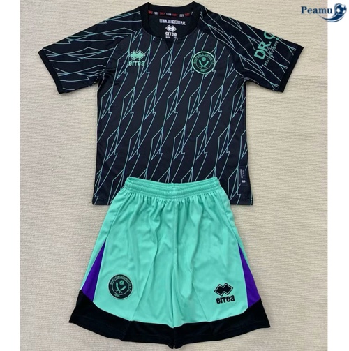 Acquista Maglia Calcio Sheffield United Bambino Seconda 2024-2025