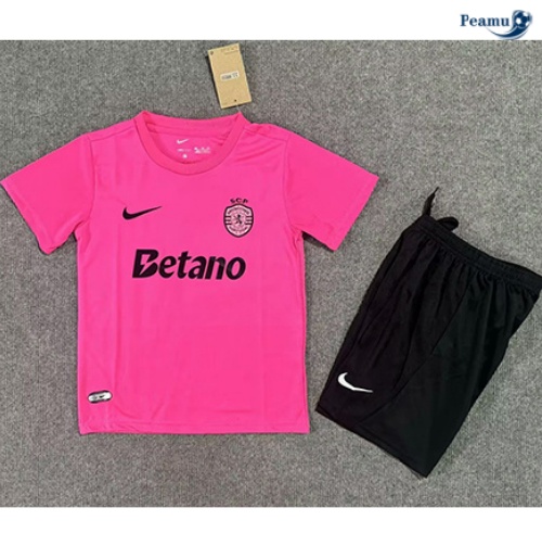 Scelta Maglia Calcio Lisbon Bambino Training Rosa 2024-2025