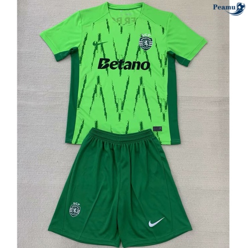 Promozionale Maglia Calcio Sporting CP Bambino Terza 2024-2025