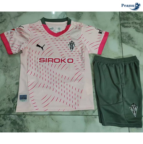 Acquista Maglia Calcio Sporting Gijon Bambino Terza 2024-2025