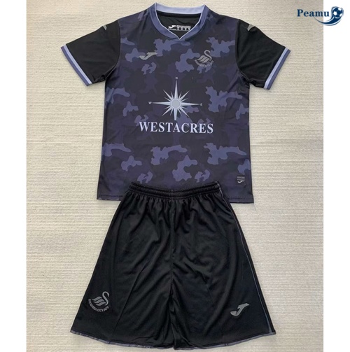 Sconto Maglia Calcio Swansea City Bambino Seconda 2024-2025