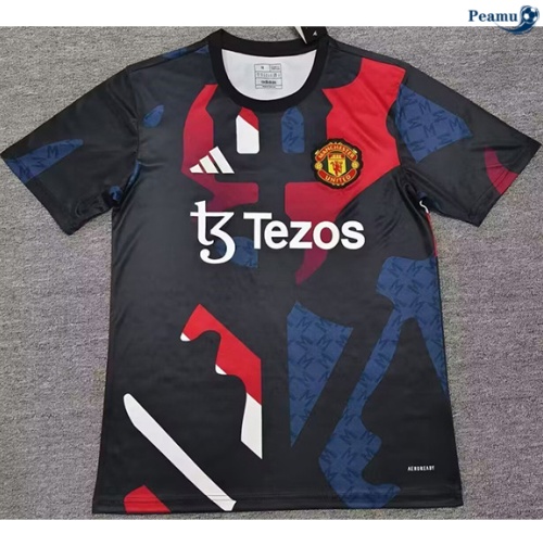 Vendita Maglia Calcio Manchester United Pre-match 2024-2025