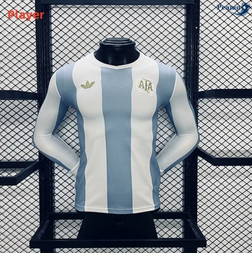 Vendere Maglia Calcio Argentina Player 50e anniversaire Manica lunga 2024-2025