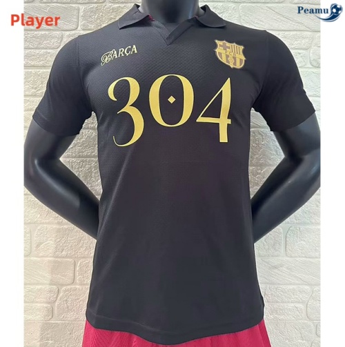 Creare Maglia Calcio Barcellona Player edizione speciale sponsor nero 2024-2025