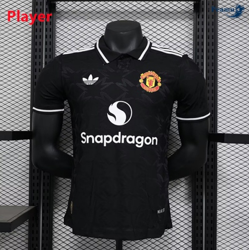 Promozionale Maglia Calcio Manchester United Player edizione speciale nero 2024-2025