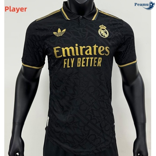Prezzo Maglia Calcio Real Madrid Player Pre-match nero 2024-2025