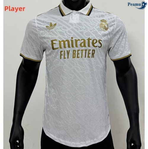 Collezione Maglia Calcio Real Madrid Player Pre-match bianco 2024-2025