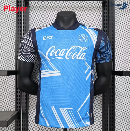 Scelta Maglia Calcio SSC Napoli Player Lake Training blu 2024-2025