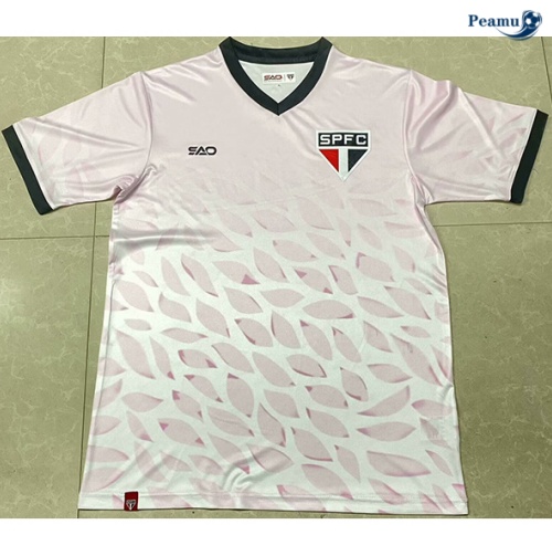 Nuovo Maglia Calcio Sao Paulo Rosa 2024-2025