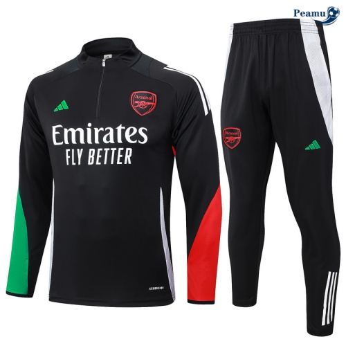 Nuove Tuta Calcio Arsenal nero 2024-2025