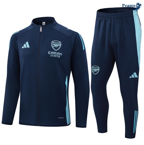 Acquista Tuta Calcio giacca Arsenal blu marino 2024-2025