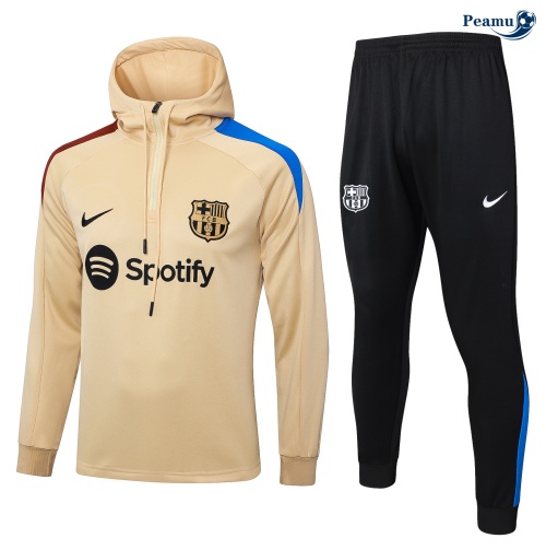 Shopping Tuta Calcio - Felpa con cappuccio Barcellona amarillo 2024-2025