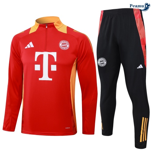 Creare Tuta Calcio Bayern Monaco rosso 2024-2025