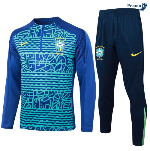 Scelta Tuta Calcio Brasile blu marino 2024-2025