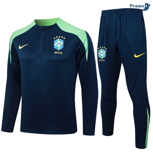 Acquista Tuta Calcio Brasile blu 2024-2025